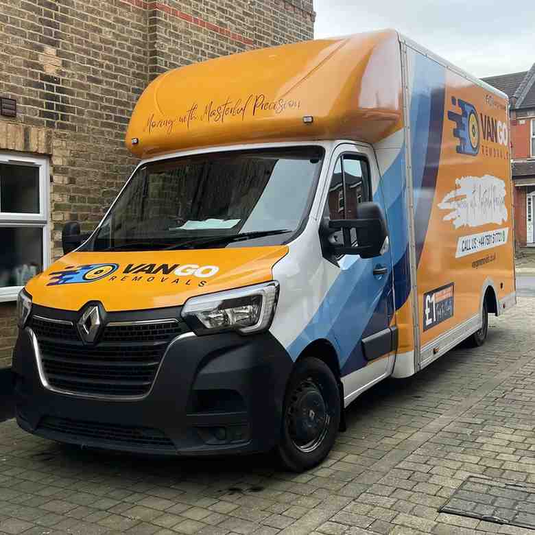 Van of VANGO REMOVALS for man with a van services in London