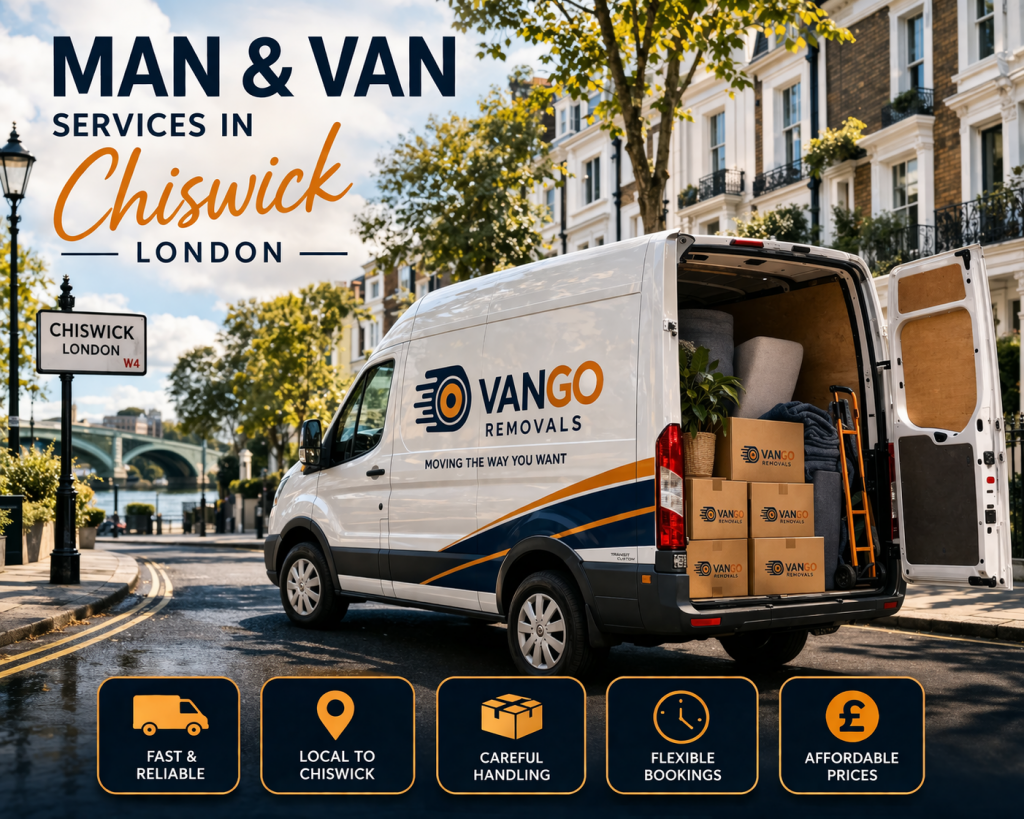 Man & Van services in Chiswick W4