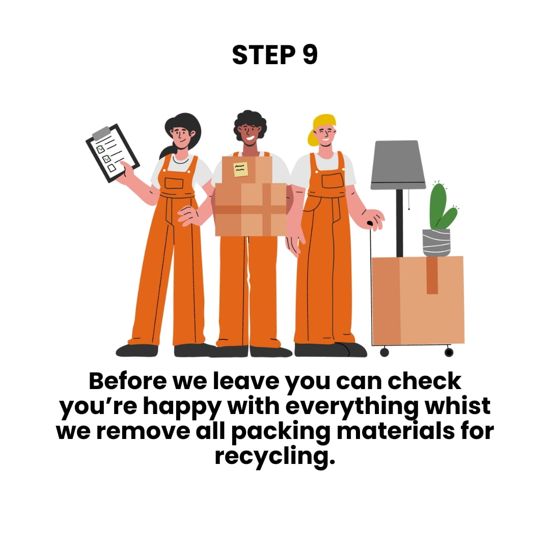 Before we leave after completing our job. Provide us a positive review on google if you are happy.